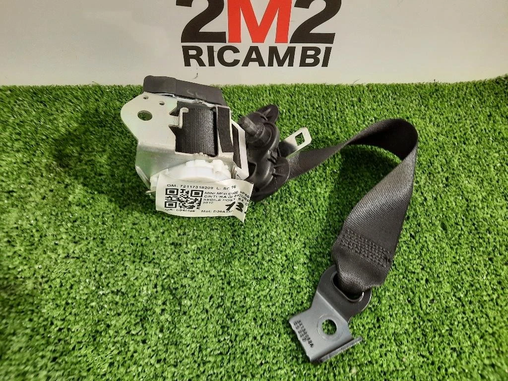 Cintura DI Sicurezza Sedile POST SX 72117318209 Mini MINI ONE F55 2014