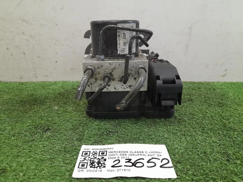 ABS Gruppo ANT A2045453832 Mercedes Classe C W204 2007