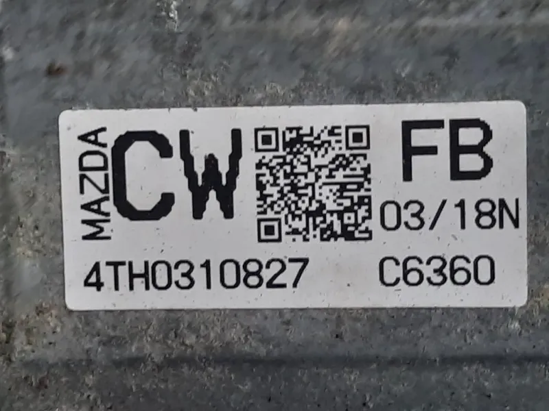 Cambio C6360 CWFB 6 MARCE MANUALE SKYACTIV-G 20 Mazda 6 III 2013