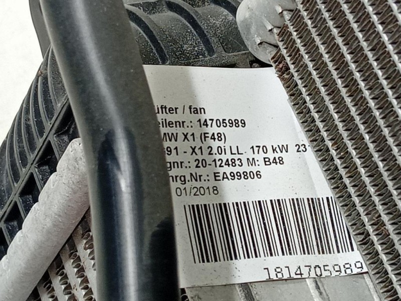 KIT Radiatori 1742 8645861-04 8645861 Bmw Serie 1 F20 Berlina 2012