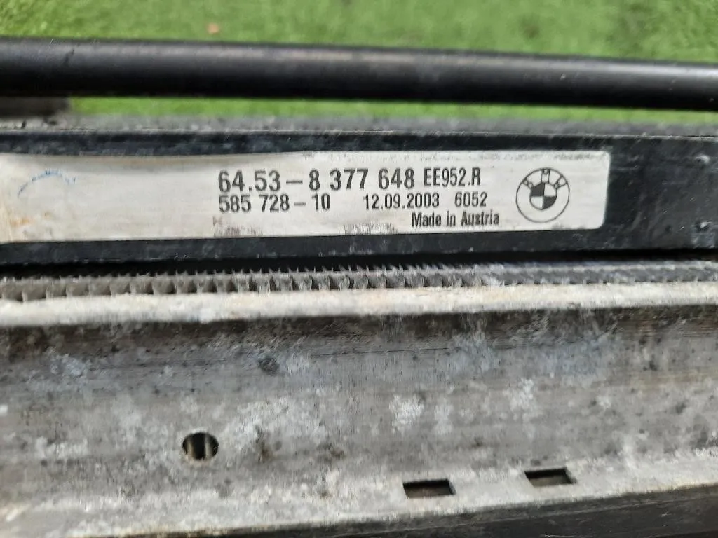 KIT Radiatori 64538377648 Bmw Serie 3 E46 Berlina 1998