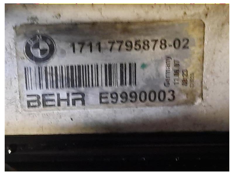 KIT Radiatori P1128001 7805603 17117795878 Bmw Serie 5 E60 Berlina 2004