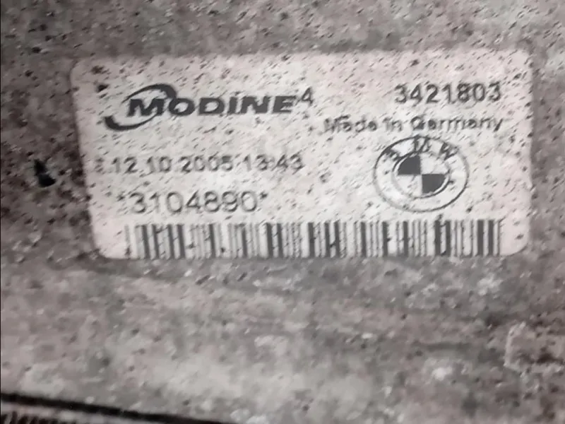 KIT Radiatori 67326946638 Bmw X3 E83 2004