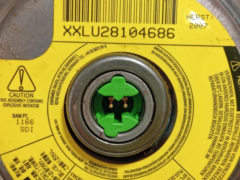 Air-bag Guidatore 306350999132 Mercedes VITO W639 2004