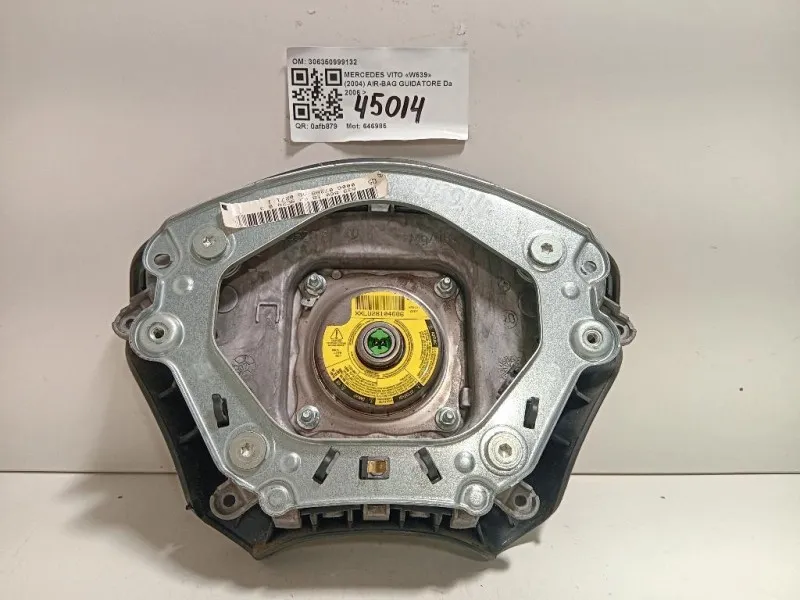 Air-bag Guidatore 306350999132 Mercedes VITO W639 2004