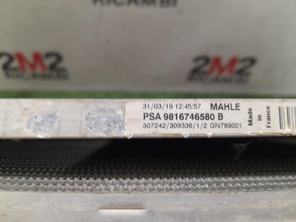 KIT Radiatori 9816746580B 9678711180 Citroen Jumpy IV 2016