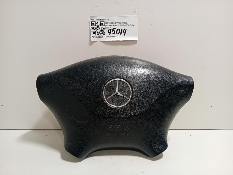 Air-bag Guidatore 306350999132 Mercedes VITO W639 2004