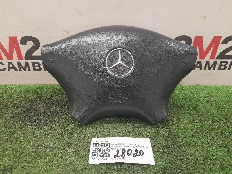 Air-bag Guidatore 3052016 Mercedes VITO W639 2004