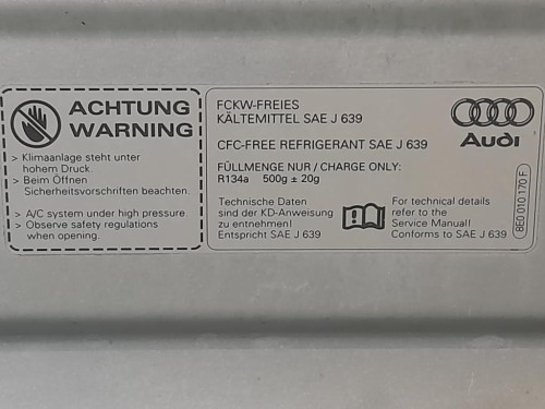 Cofano ANT 8E0010170F Audi A4 8E2 2001