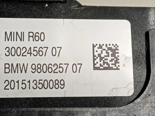 Air-bag Guidatore 9806257 07 Mini Countryman ONE R60 2014