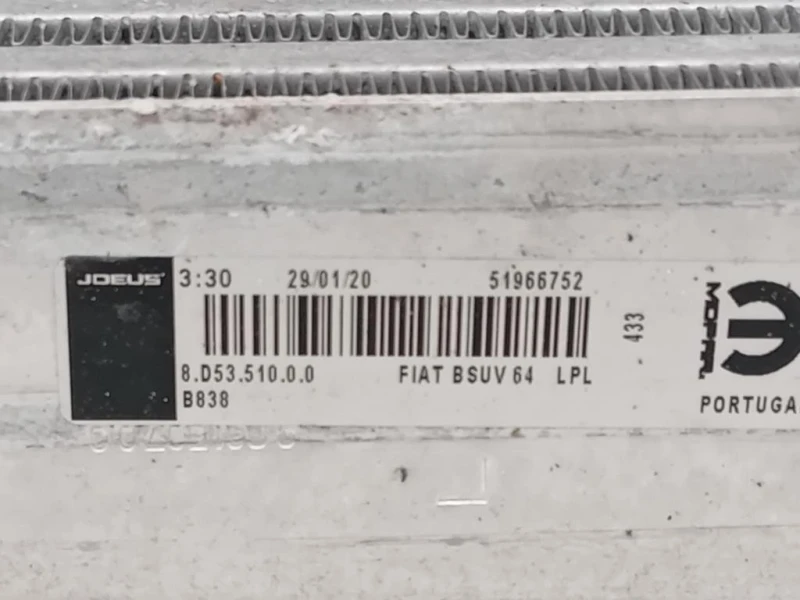 KIT Radiatori 51966752 Fiat 500X 2018