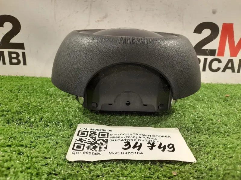 Air-bag Guidatore 9806258 05 Mini Countryman Cooper R60 2010