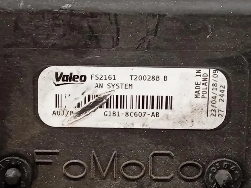 KIT Radiatori G1B1-8C607-AB Ford Fiesta VI 2008