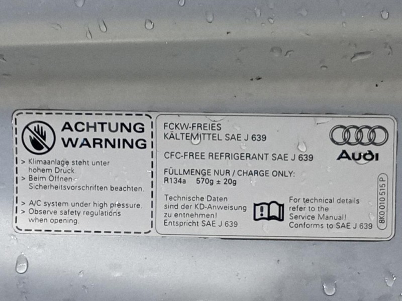 Cofano ANT 8R0823029 Audi Q5 8RB 2009