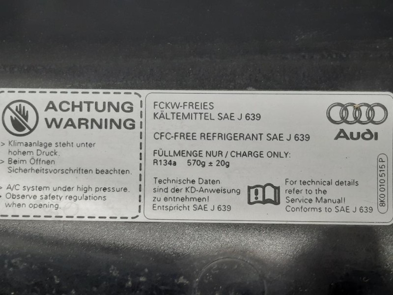 Cofano ANT 8K0010515P Audi Q5 8RB 2012