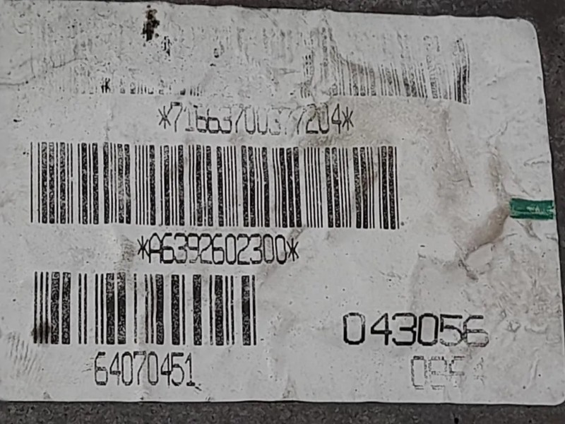 Cambio A6392602300 Mercedes VITO W639 2004