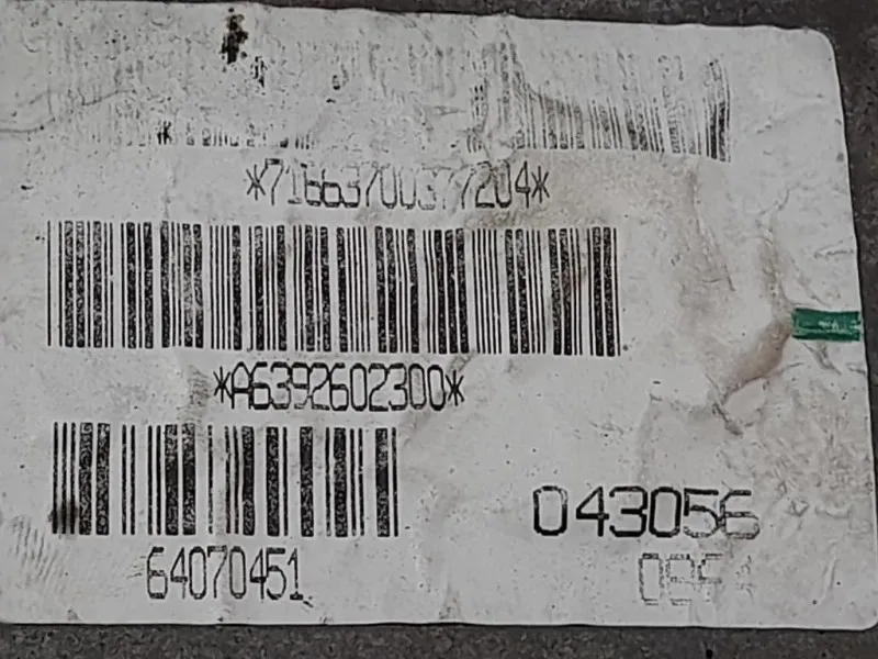 Cambio A6392602300 Mercedes VITO W639 2004