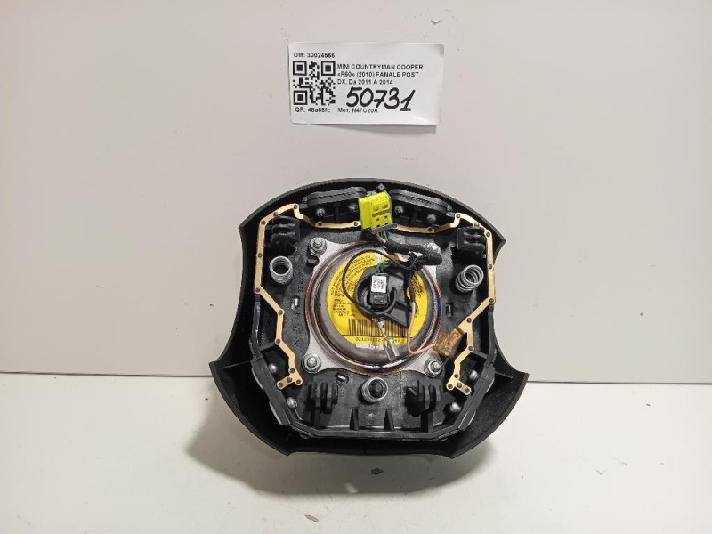 Air-bag Guidatore 30024566 Mini Countryman Cooper R60 2010