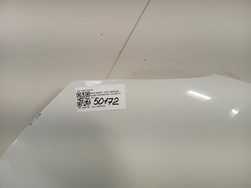 Cofano ANT 41627162102 Bmw Serie 1 E88 Cabrio 2005