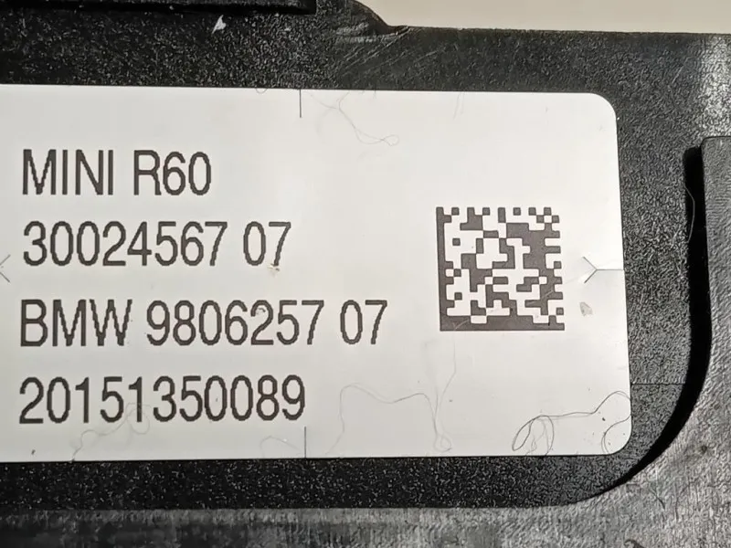 Air-bag Guidatore 9806257 07 Mini Countryman ONE R60 2014