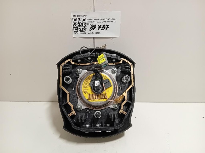 Air-bag Guidatore 9806257 07 Mini Countryman ONE R60 2014