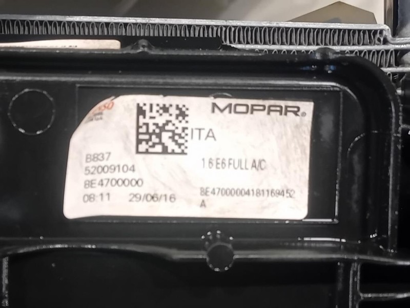 KIT Radiatori 52009104 Jeep Renegade 2015