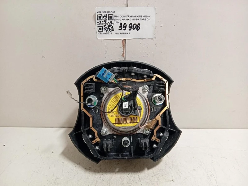 Air-bag Guidatore 9806257 07 Mini Countryman ONE R60 2014