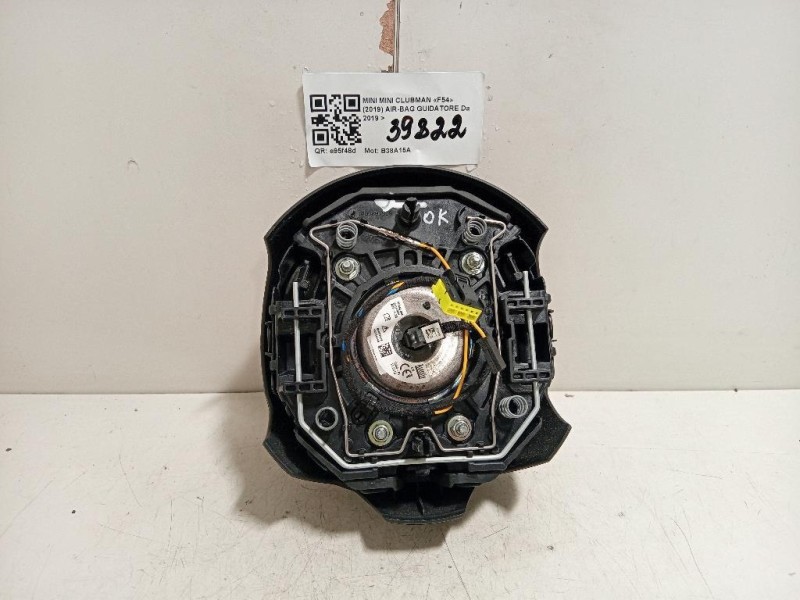 Air-bag Guidatore 623168900 Mini MINI Clubman F54 2019