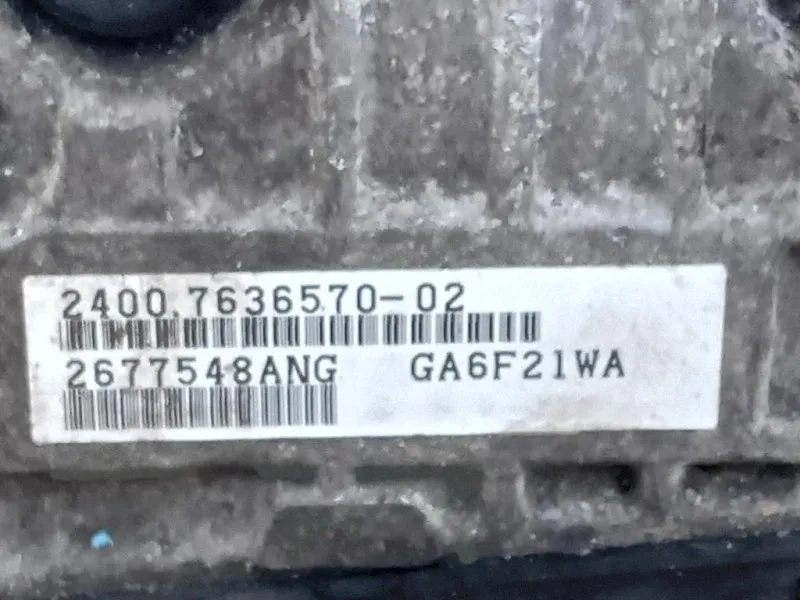 Cambio GA6F21WA 6 MARCE AUTOMATICO Mini MINI Paceman R61 2013