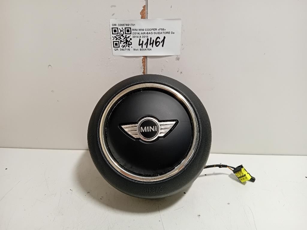 Air-bag Guidatore 33687651701 Mini MINI Cooper F55 2014