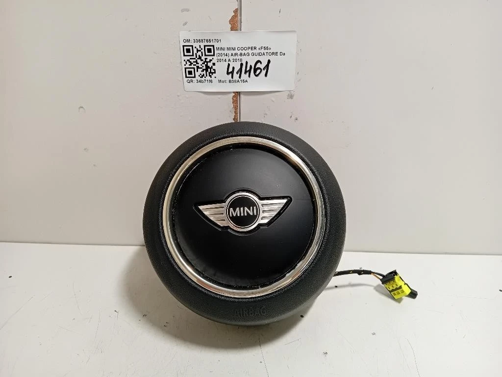 Air-bag Guidatore 33687651701 Mini MINI Cooper F55 2014
