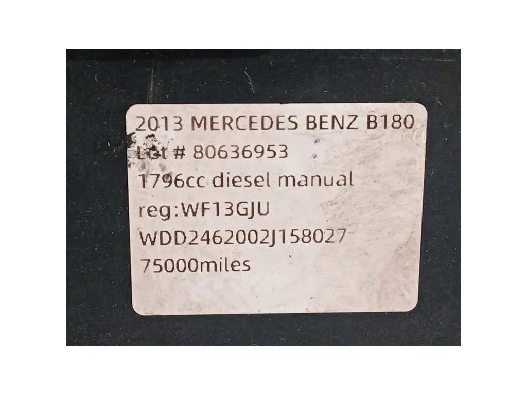 KIT Radiatori A2465000100 FRONTALE A2466200234 A2045001255 Mercedes Classe B W246 2012