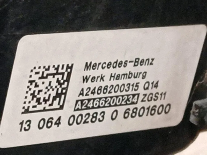 KIT Radiatori A2465000100 FRONTALE A2466200234 A2045001255 Mercedes Classe B W246 2012