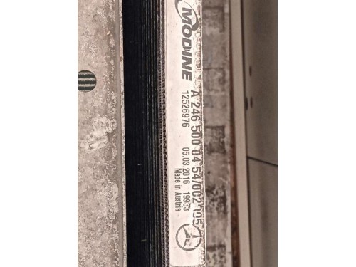 KIT Radiatori A2465000454 A2465000900 A2465000064 Mercedes Classe B W246 2012