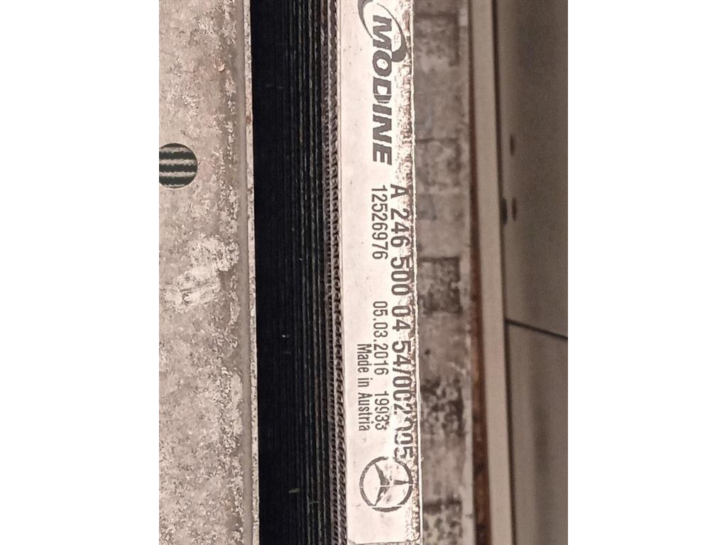 KIT Radiatori A2465000454 A2465000900 A2465000064 Mercedes Classe B W246 2012