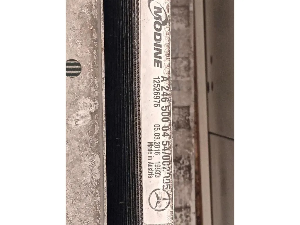 KIT Radiatori A2465000454 A2465000900 A2465000064 Mercedes Classe B W246 2012