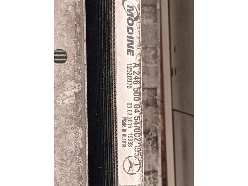 KIT Radiatori A2465000454 A2465000900 A2465000064 Mercedes Classe B W246 2012