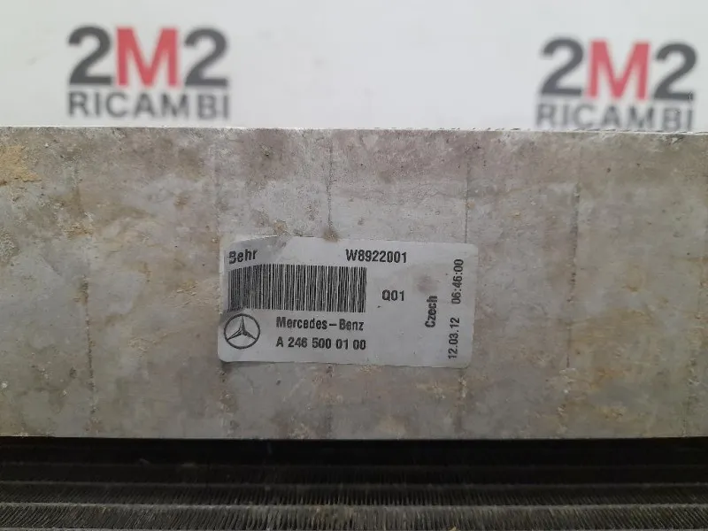 KIT Radiatori A2465001203 A2465000054 A2465000100 Mercedes Classe B W246 2012