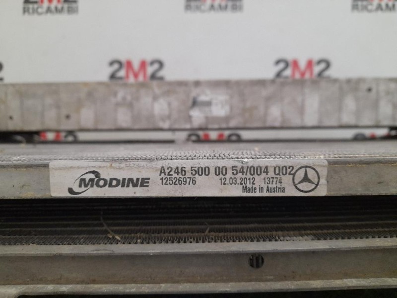 KIT Radiatori A2465001203 A2465000054 A2465000100 Mercedes Classe B W246 2012