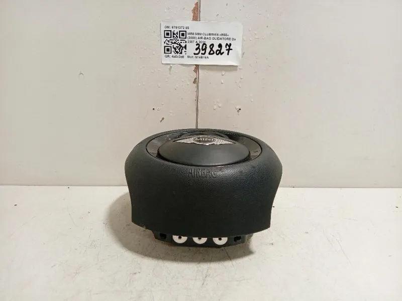 Air-bag Guidatore 6791372 05 Mini MINI Clubman R55 2008