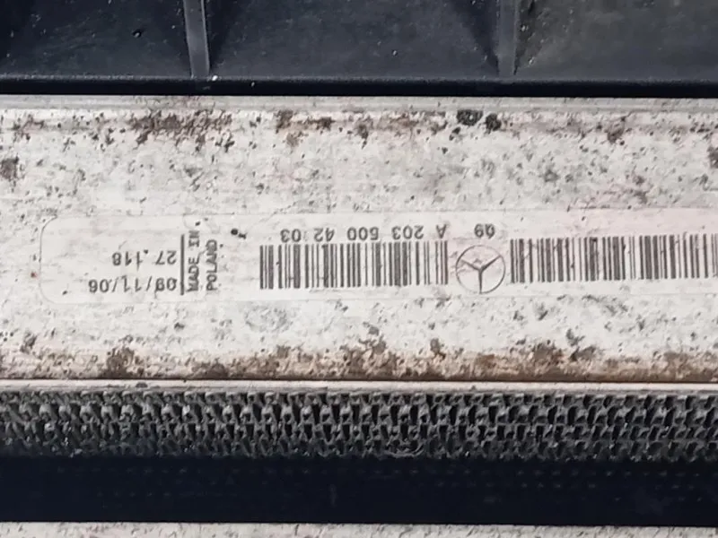 KIT Radiatori A1715000154 Mercedes Classe SLK R171 2004