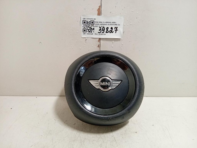 Air-bag Guidatore 6791372 05 Mini MINI Clubman R55 2008