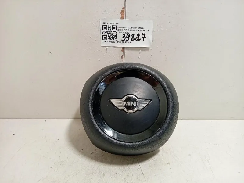 Air-bag Guidatore 6791372 05 Mini MINI Clubman R55 2008
