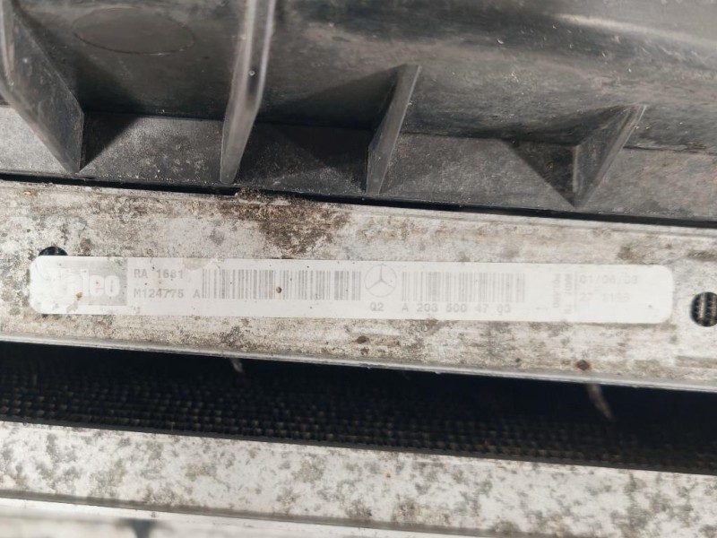KIT Radiatori A203 500 04 93 Mercedes Classe SLK R171 2004