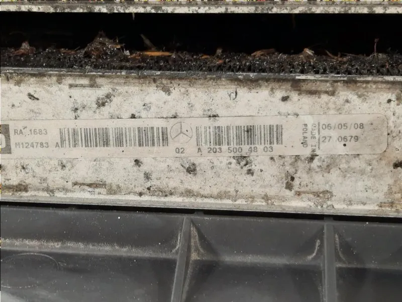 KIT Radiatori A2035004203 A2035000593 Mercedes Classe SLK R171 2008