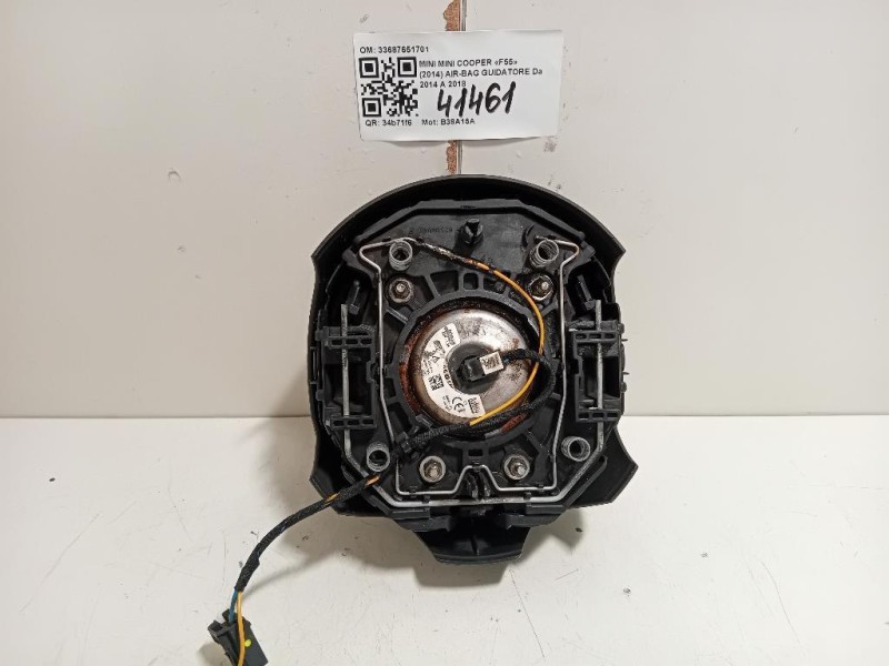 Air-bag Guidatore 33687651701 Mini MINI Cooper F55 2014