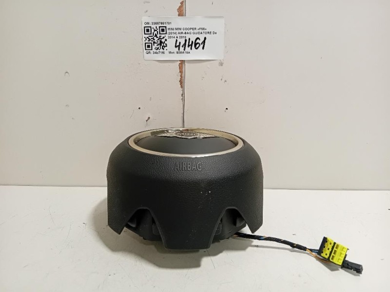 Air-bag Guidatore 33687651701 Mini MINI Cooper F55 2014