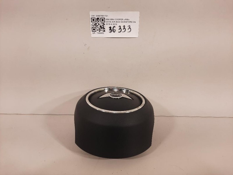 Air-bag Guidatore 33687651701 Mini MINI Cooper F55 2018