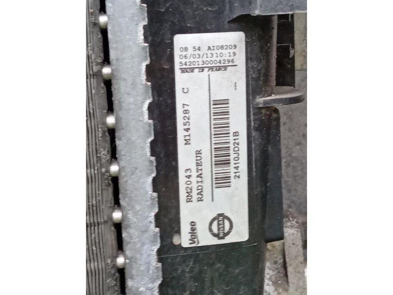 KIT Radiatori M145287 C Nissan Qashqai+2 2010