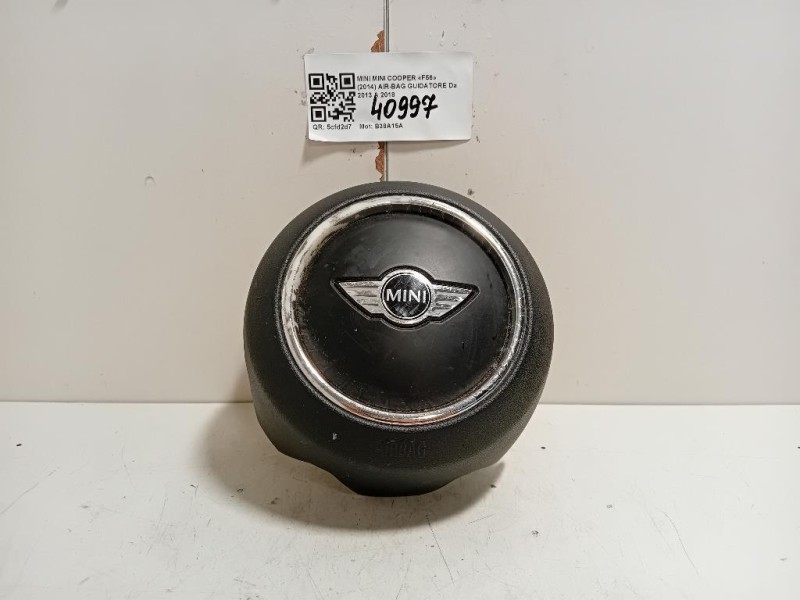 Air-bag Guidatore 323068531666 Mini MINI Cooper F56 2014